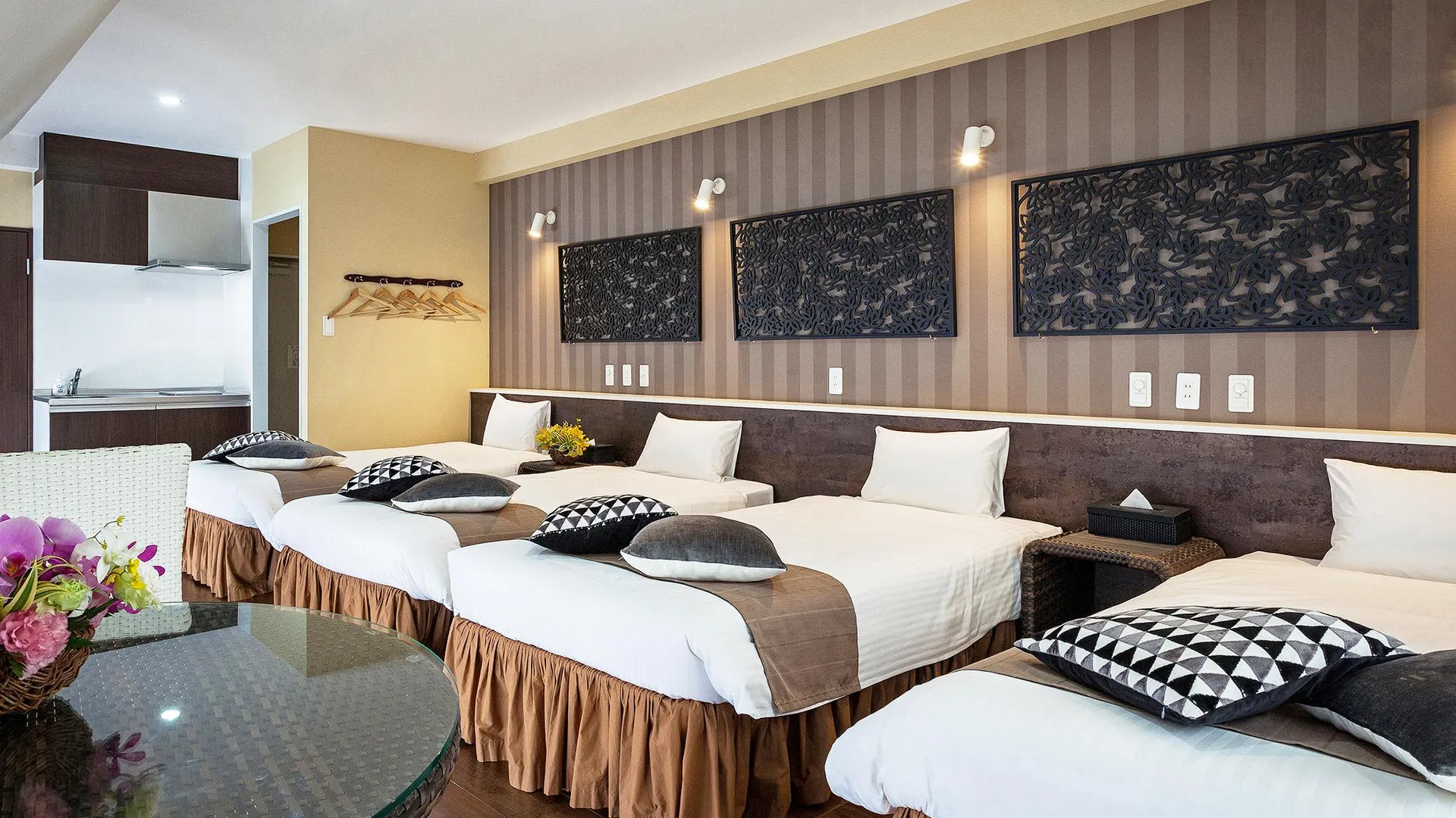 오키나와 본섬 나하의 스튜디오 아파트먼트 (14m², 프라이빗 욕실 1개) 4성급 게스트하우스 스위트룸