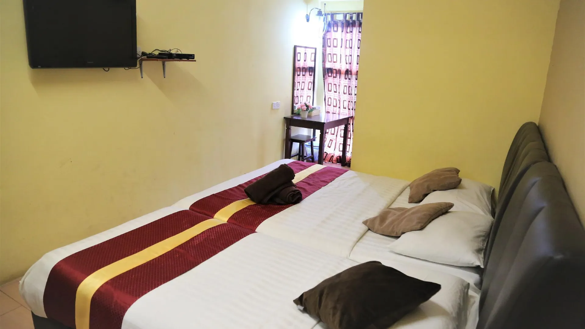 카메론 하일랜즈 캠못지 버짓 호텔 2성급 호텔 객실