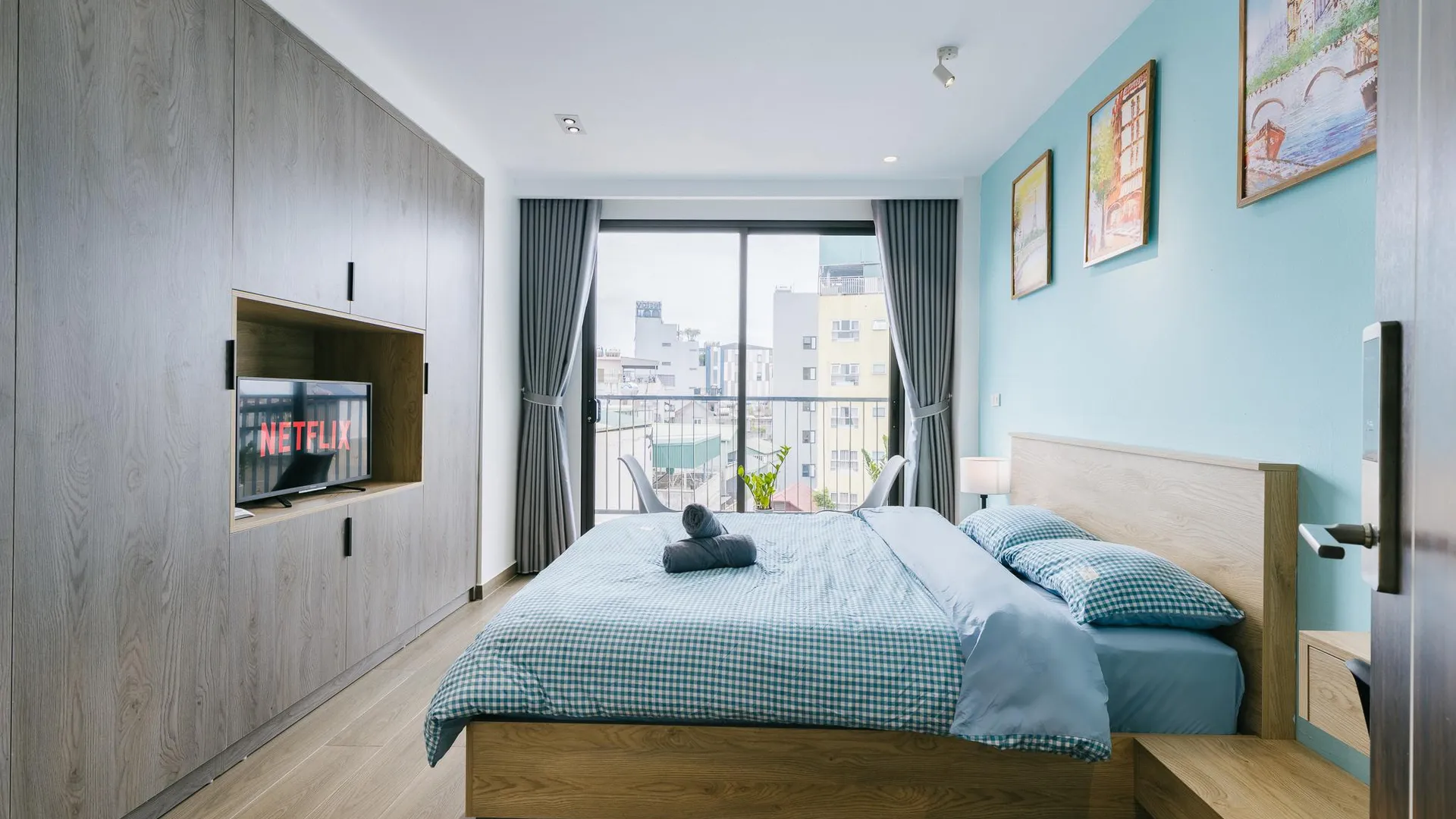 하노이 럭 아파트 8 - 하노이 웨스트레이크 발코니 스튜디오 4성급 게스트하우스 스위트룸