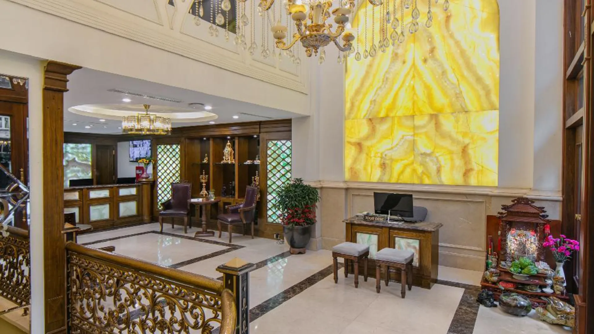 하노이 달 보스트로 호텔 앤 스파 4성급 호텔 로비
