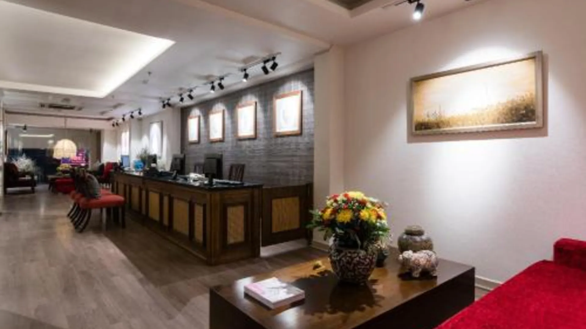 호치민 아시안 루비 센터 포인트 호텔 3성급 호텔 레스토랑