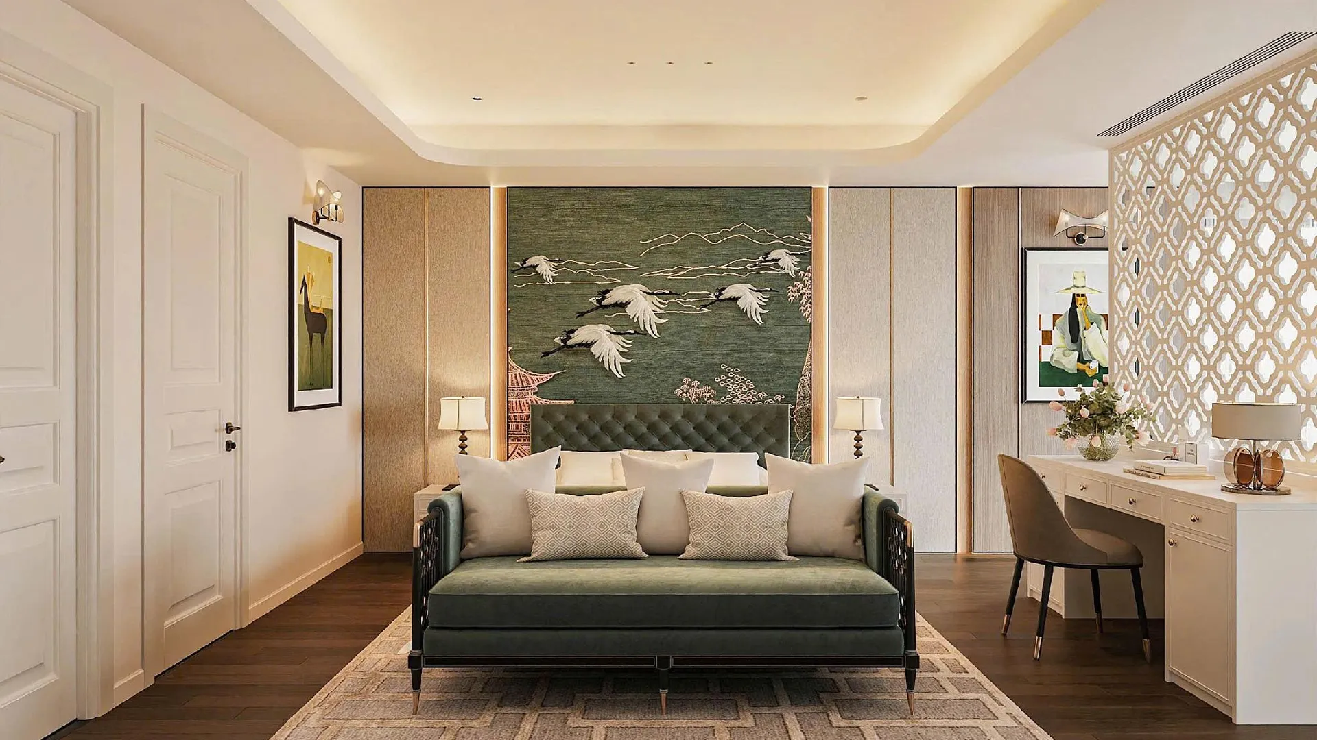 하노이 미나시 하노이오이 레이크사이드 호텔 4성급 호텔 객실