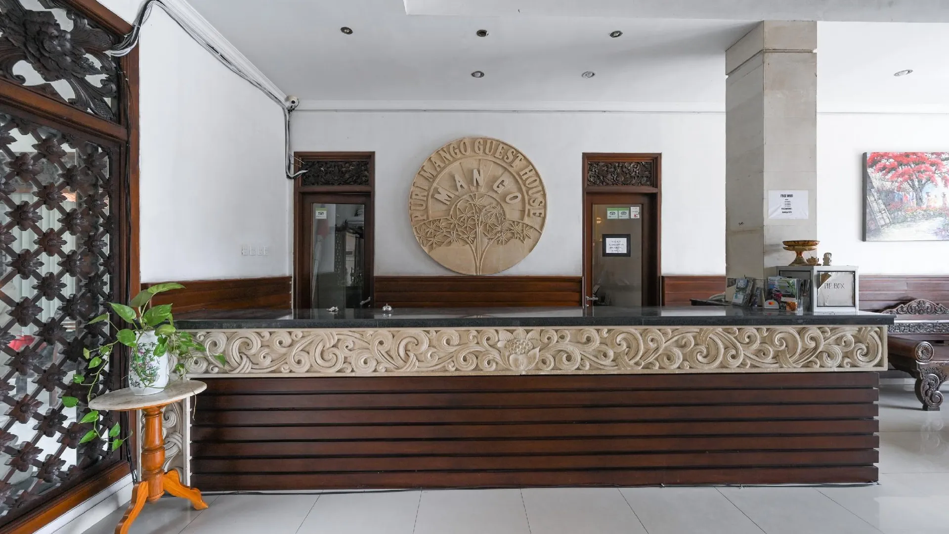 발리 산스 바이브스 푸리 망고 호텔 사누르 3성급 호텔 부대시설