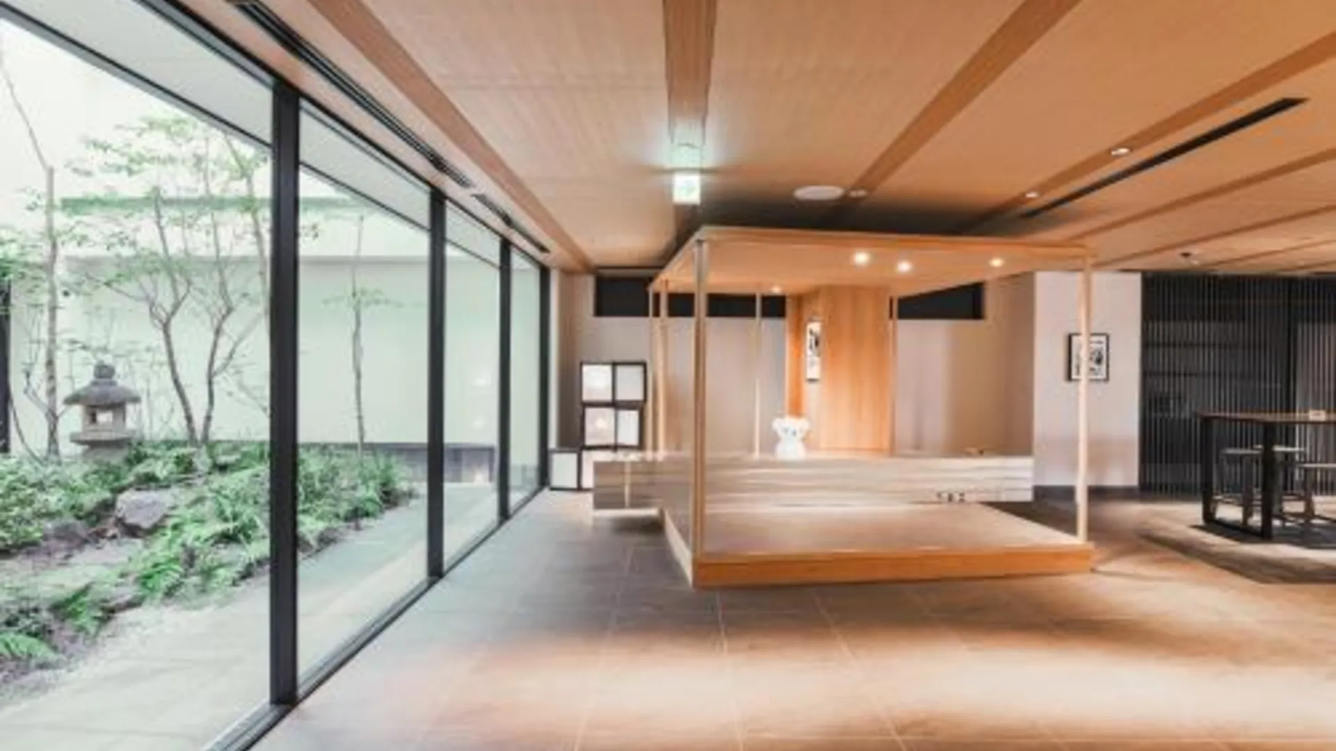 교토 카빈 타카 3성급 호텔 로비
