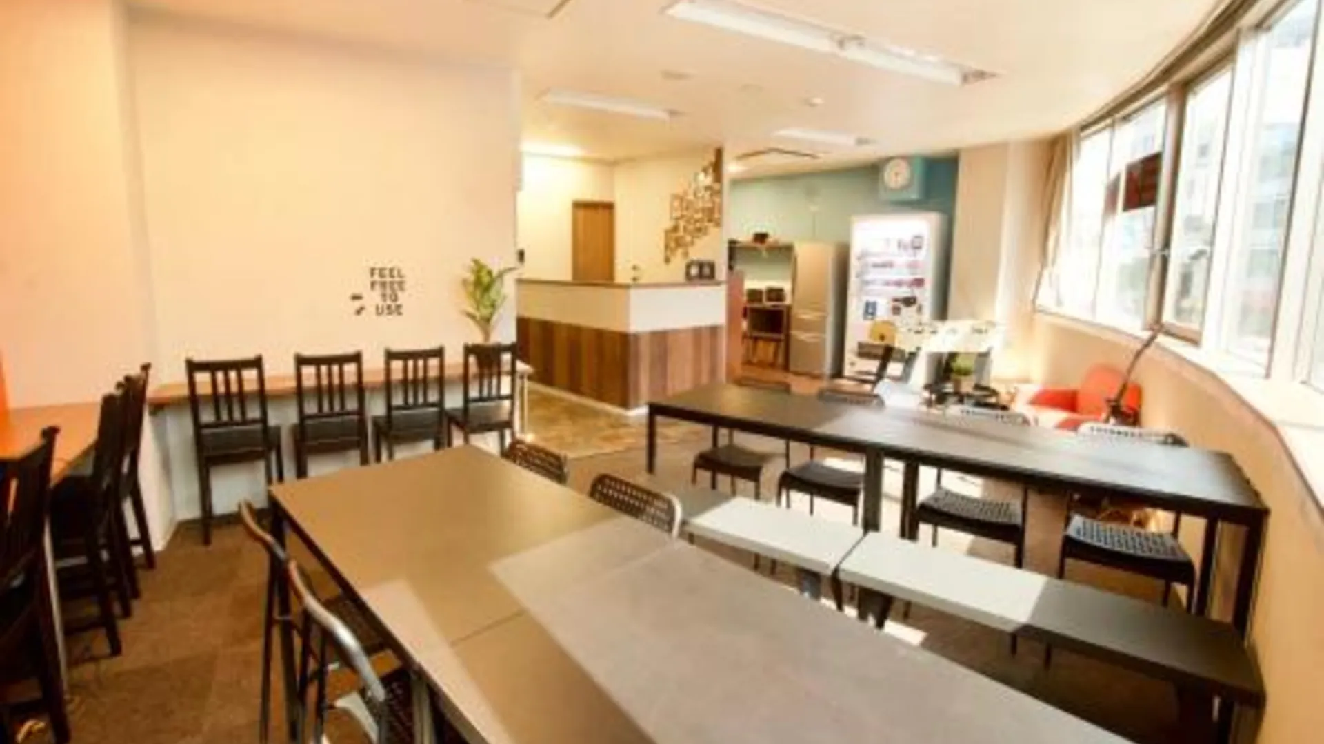 오사카 오사카 게스트하우스 네스트 2성급 호텔 레스토랑