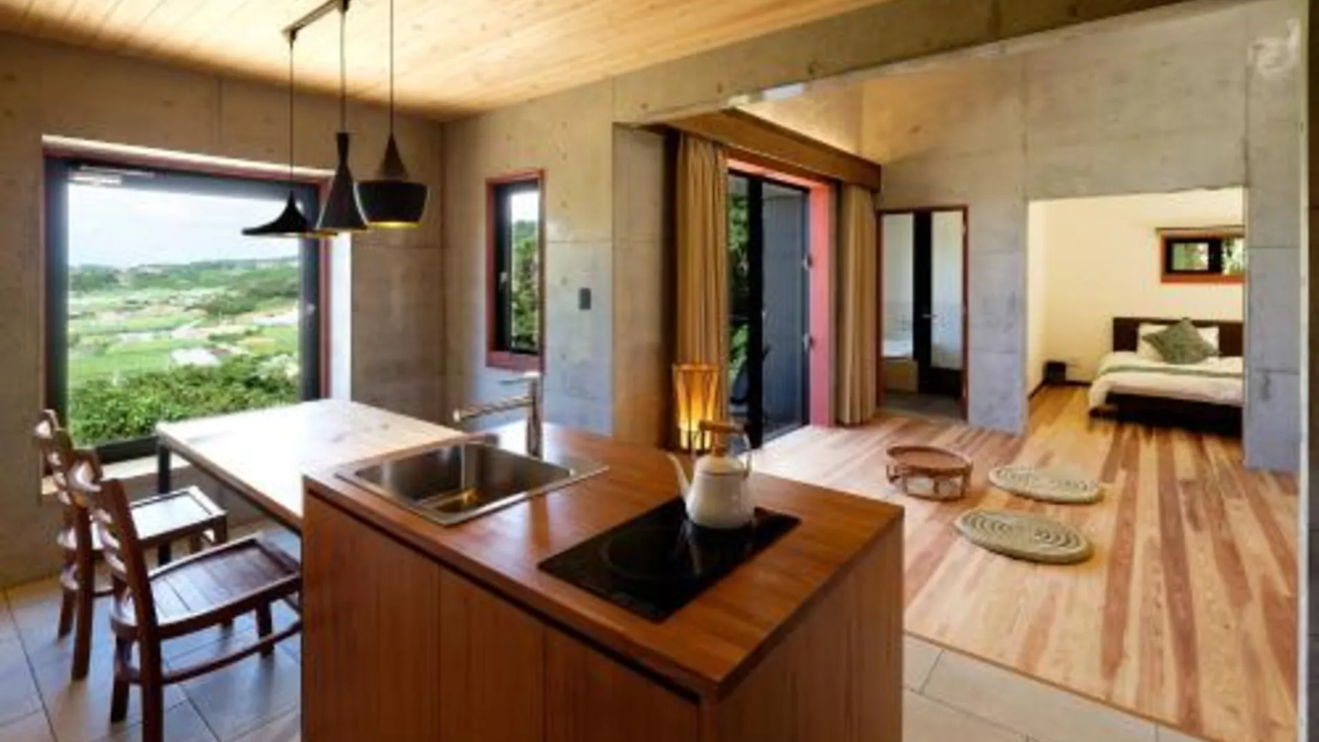 오키나와 본섬 카이자 2성급 호텔 스위트룸