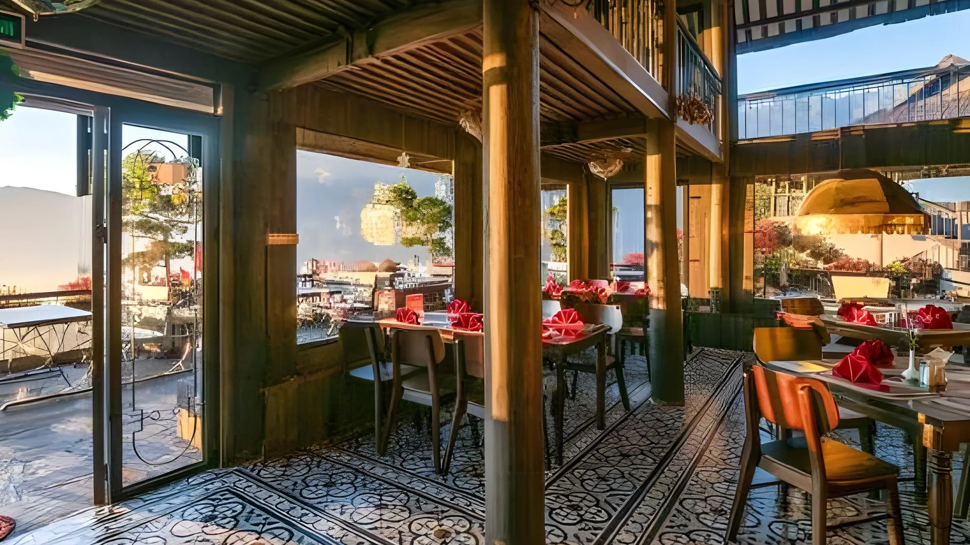 사파 더 몽 빌리지 리조트 앤 스파 호텔 외관