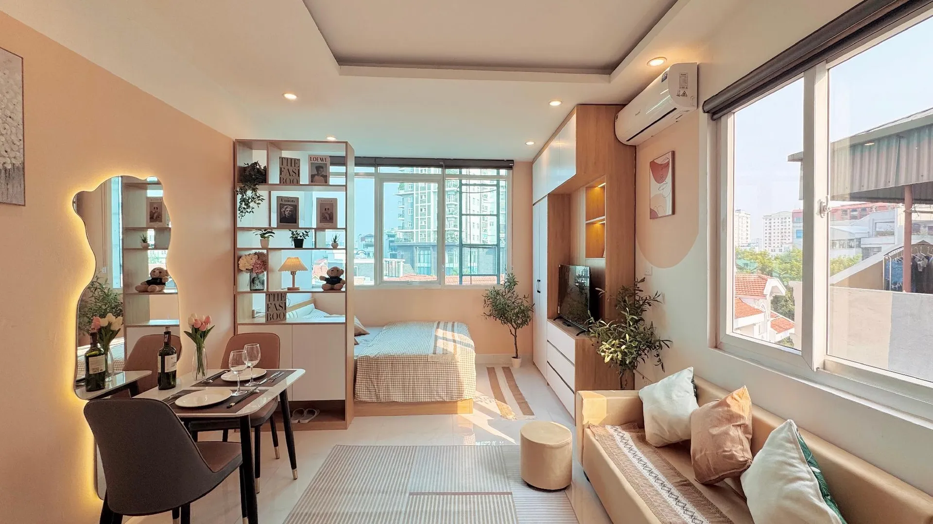 하노이 더 리틀 하노이 - 슈퍼 센트럴 아파트먼트 3성급 호텔 객실