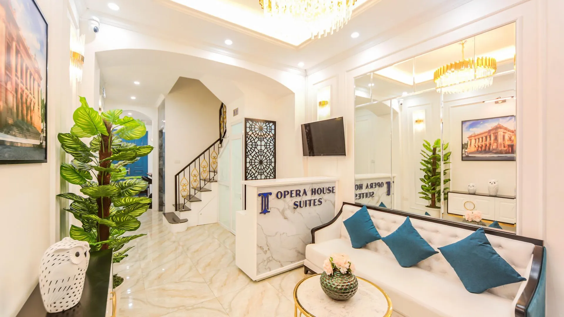 하노이 오페라 하우스 스위트 3성급 호텔 로비