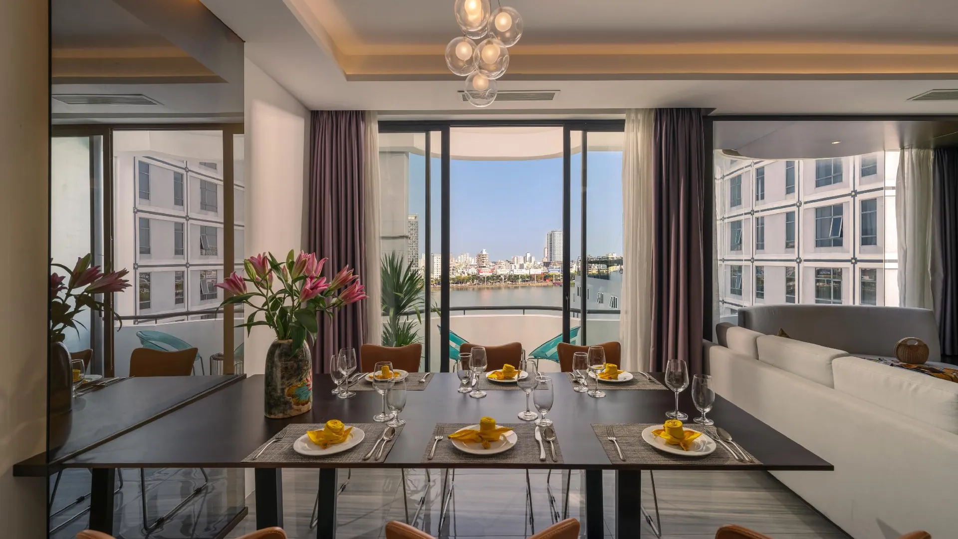 다낭 사티아 다낭 호텔 한 마켓 4성급 호텔 로비