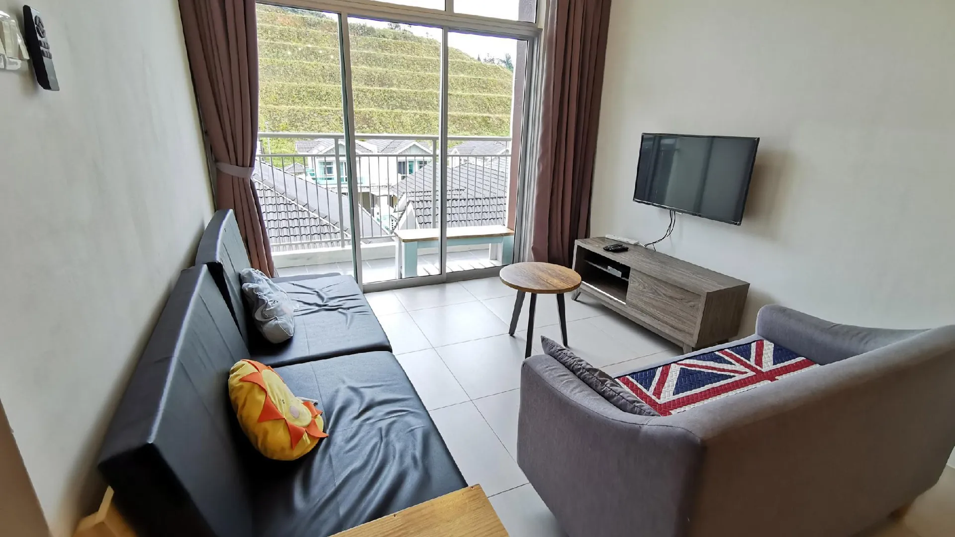 카메론 하일랜즈 브린창의 아파트먼트 (75m², 침실 2개, 프라이빗 욕실 2개) 3성급 싱글룸 스위트룸