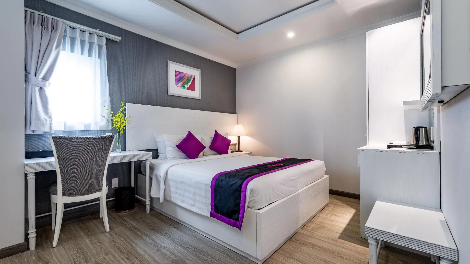 호치민 아반티 부티크 3성급 호텔 객실