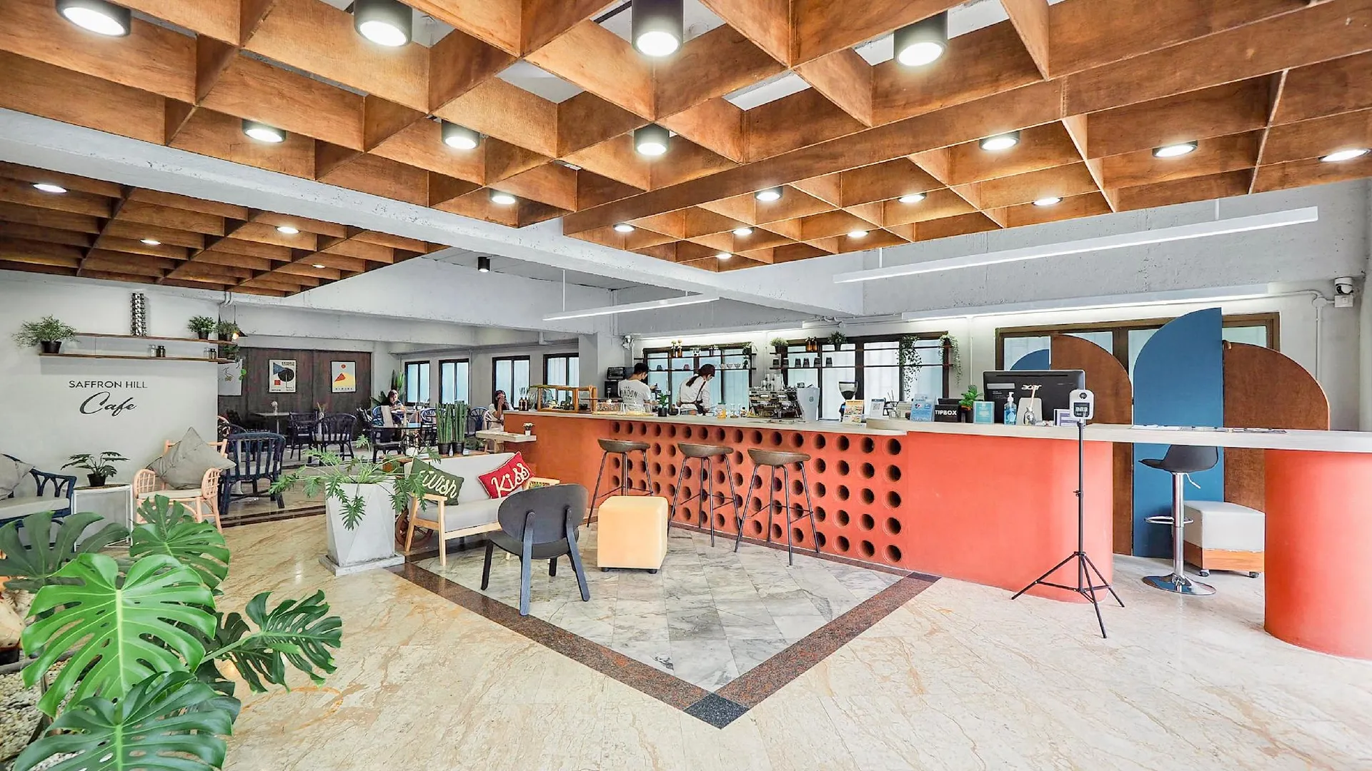 방콕 사프란 힐 민부리 3성급 호텔 로비