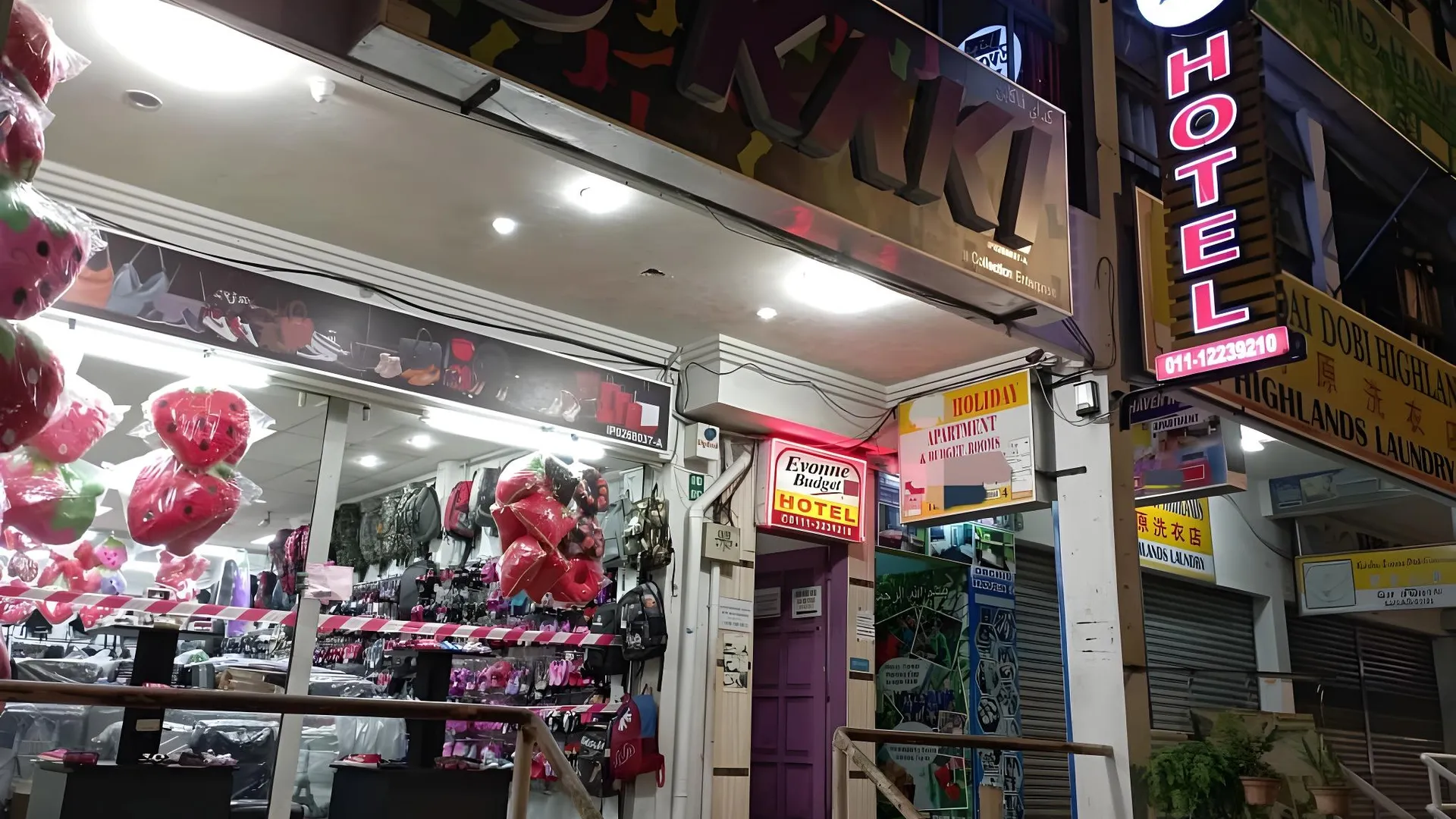 카메론 하일랜즈 이본느 버짓 호텔 카메론 하이랜드 호텔 객실