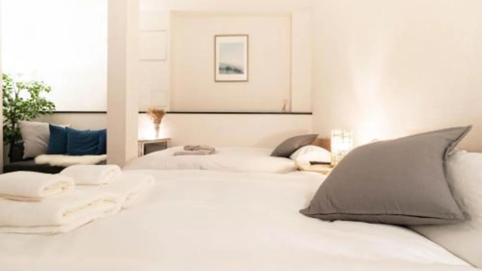 오사카 鶴橋妙宅 1성급 호텔 객실