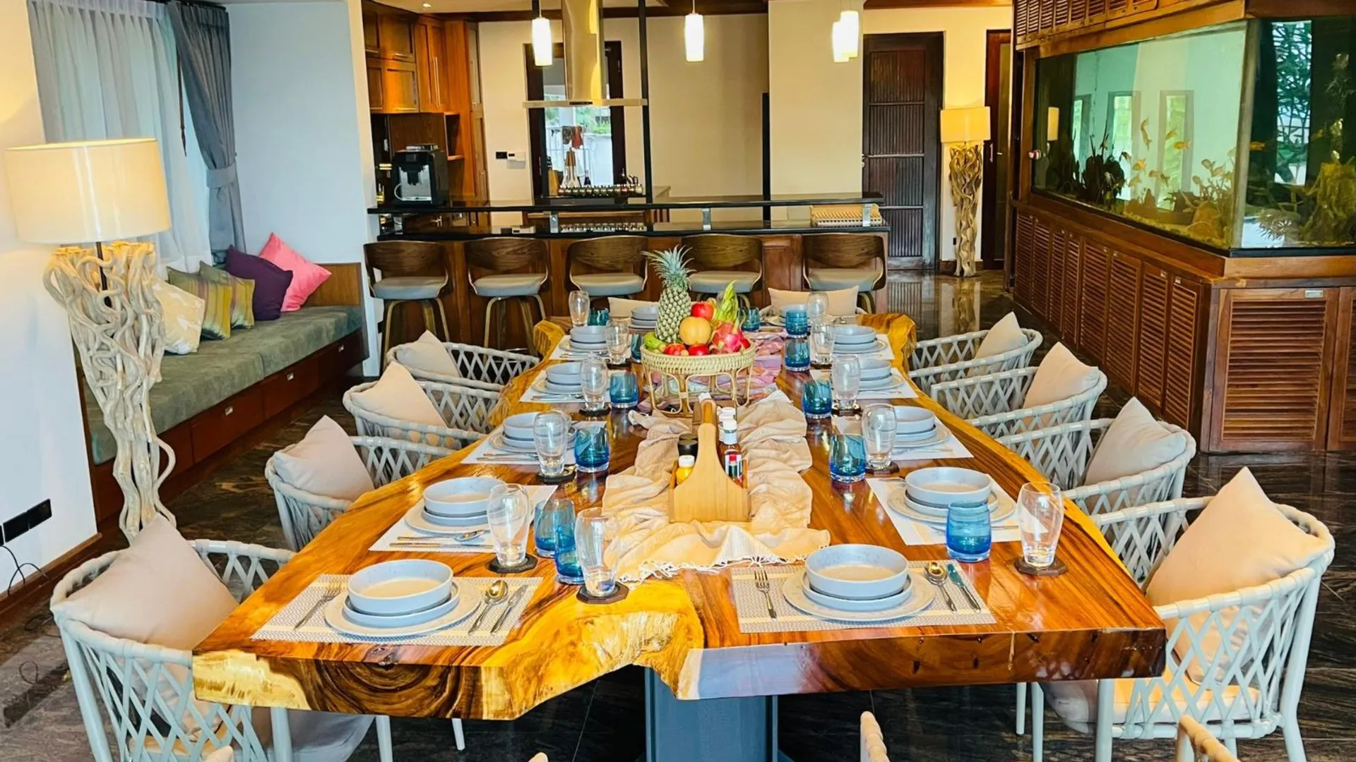 푸켓 라와이의 빌라 (1111m², 침실 6개, 프라이빗 욕실 8개) 4성급 게스트하우스 객실