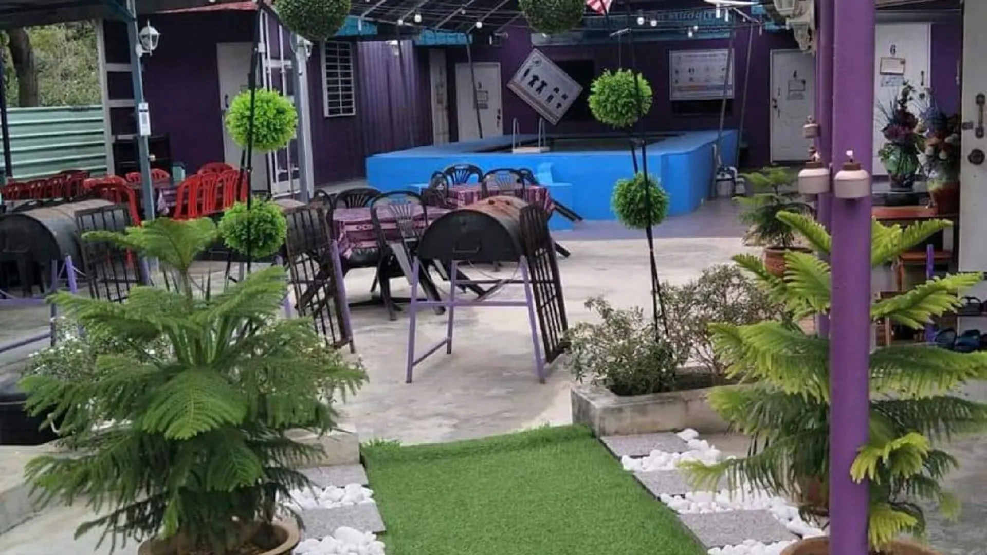 말라카 Homestay Teratak Tuan Muda 2성급 호텔 레스토랑