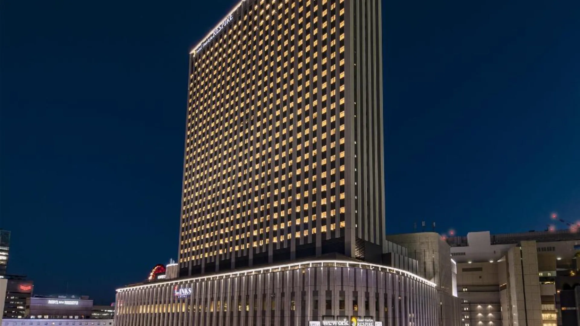 오사카 호텔 한큐 리스파이어 오사카 4성급 호텔 객실