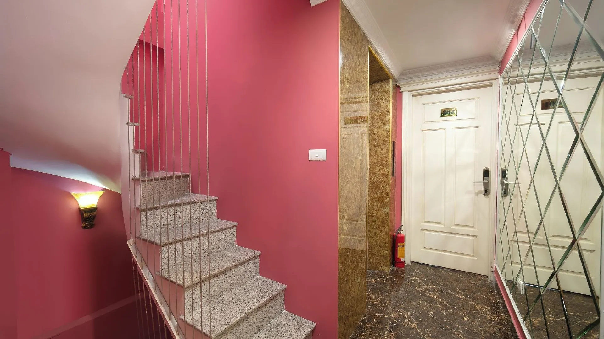 하노이 하노이 올드타운 부티크 호텔 3성급 호텔 객실