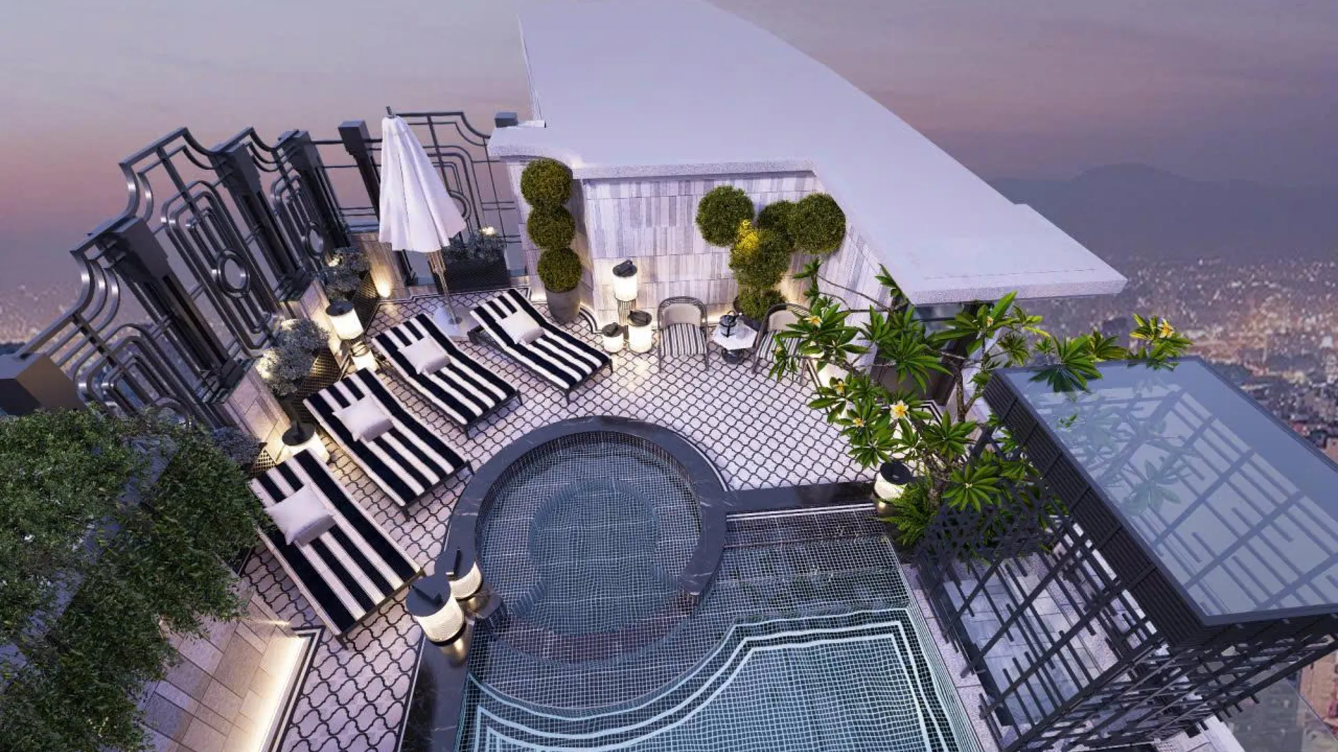 하노이 마네비 프리미어 호텔 5성급 호텔 객실