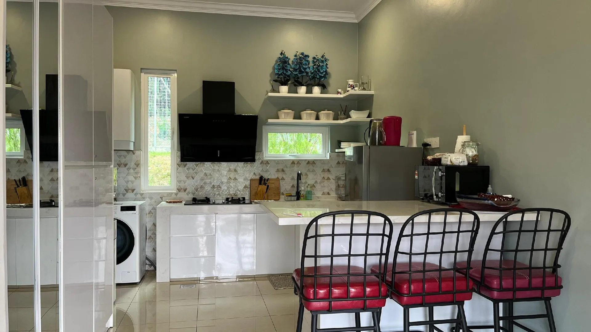 말라카 알러 가자의 아파트먼트 (3000m², 침실 4개, 프라이빗 욕실 4개) 4성급 싱글룸 로비