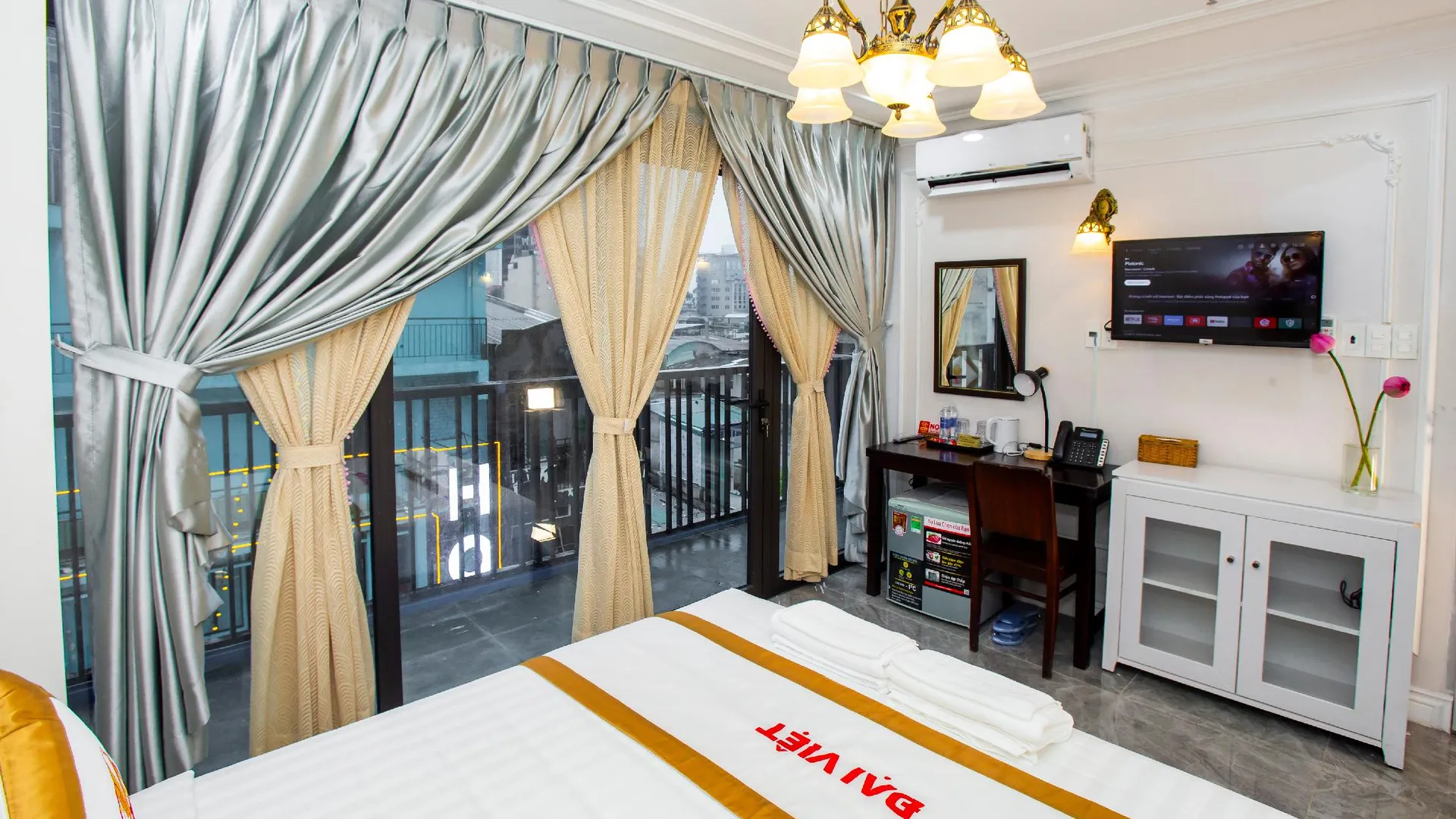 호치민 더 라이스 호텔 지오 비엔 룽 누이 180-190 부이 비엔 3성급 호텔 스위트룸