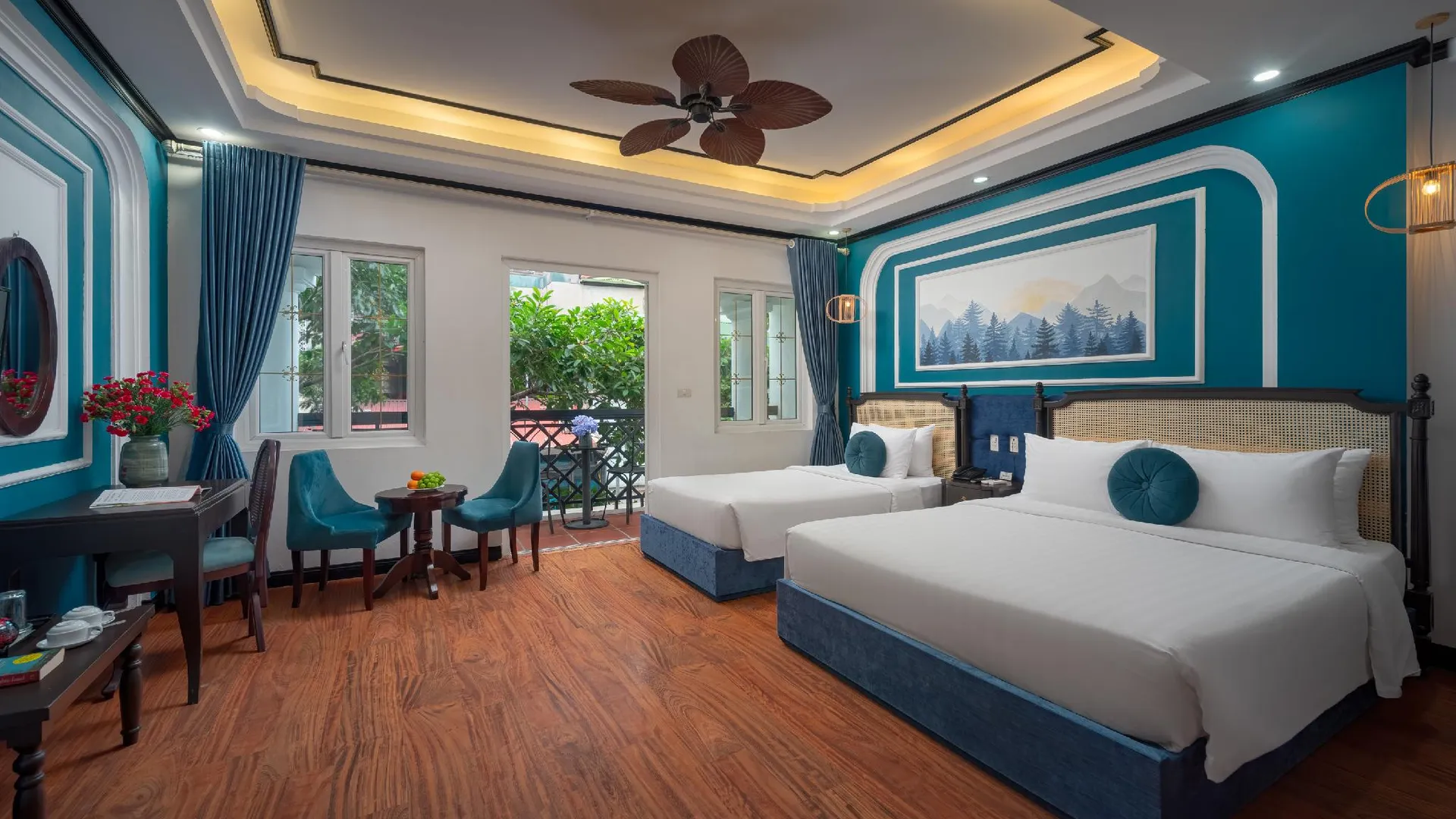 하노이 하노이 칙 부티크 호텔 4성급 호텔 스위트룸