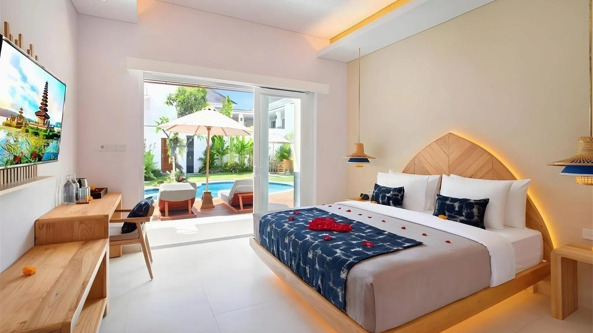 발리 아에라 빌라 짱구 바이 이니 비에 호스피탈리티 4성급 호텔 전망