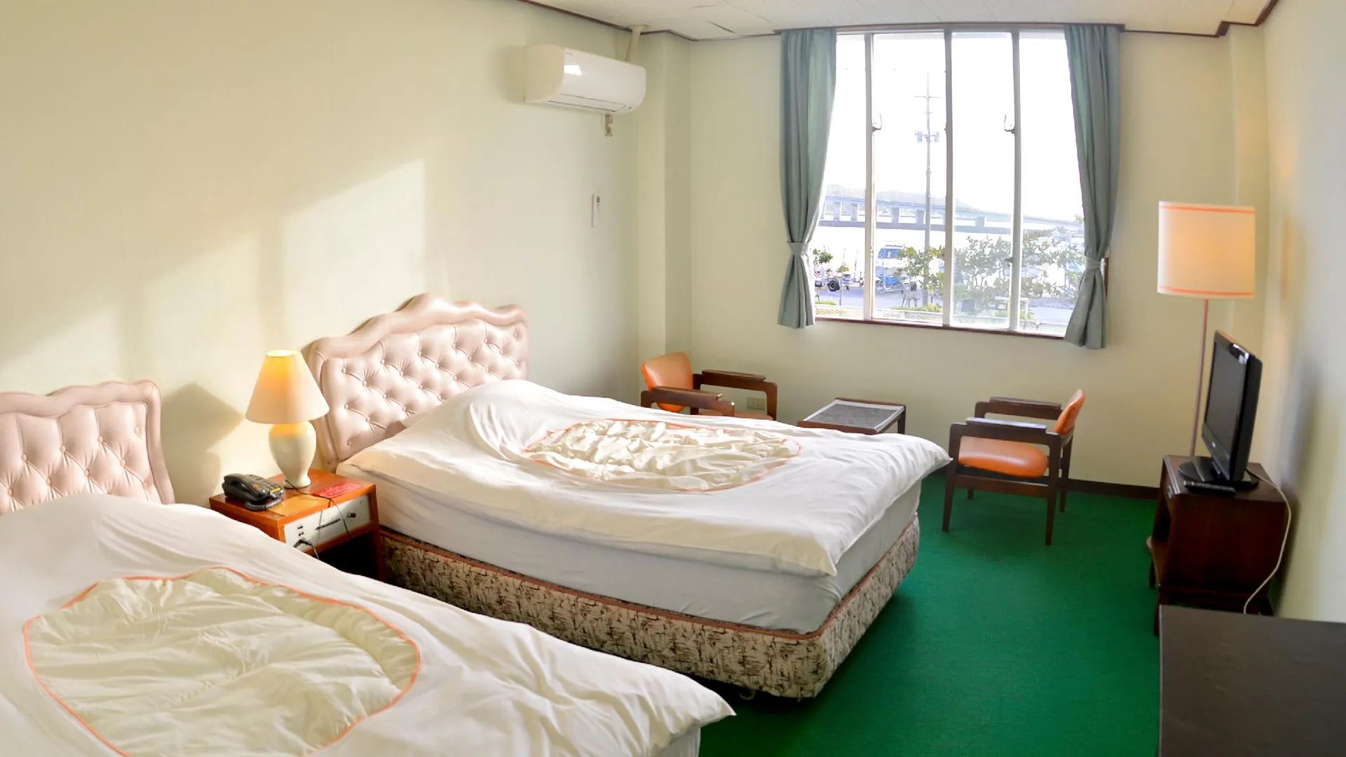 오키나와 본섬 Kanko Business Hotel Heian 2성급 호텔 외관