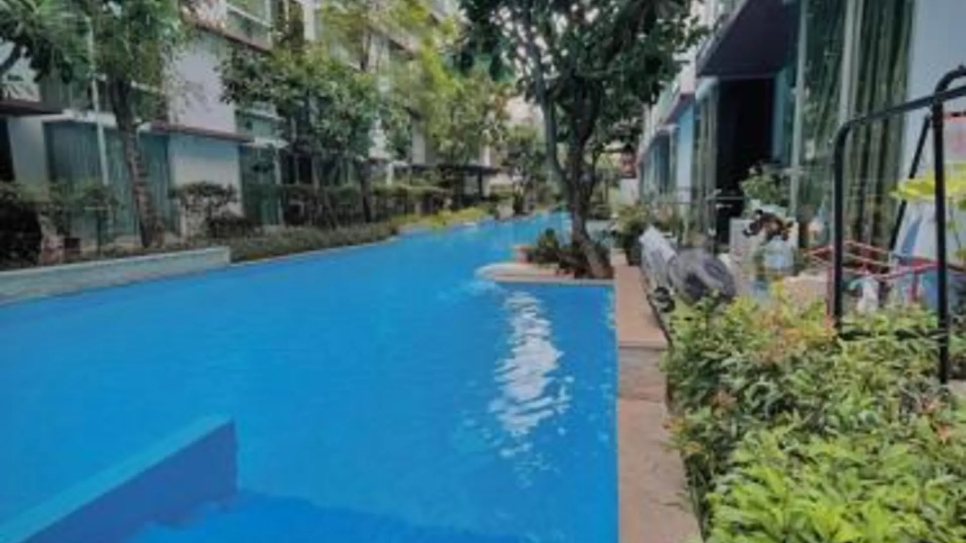 방콕 Condo with Pool View & Great Amenities Bangkok 3성급 싱글룸 로비