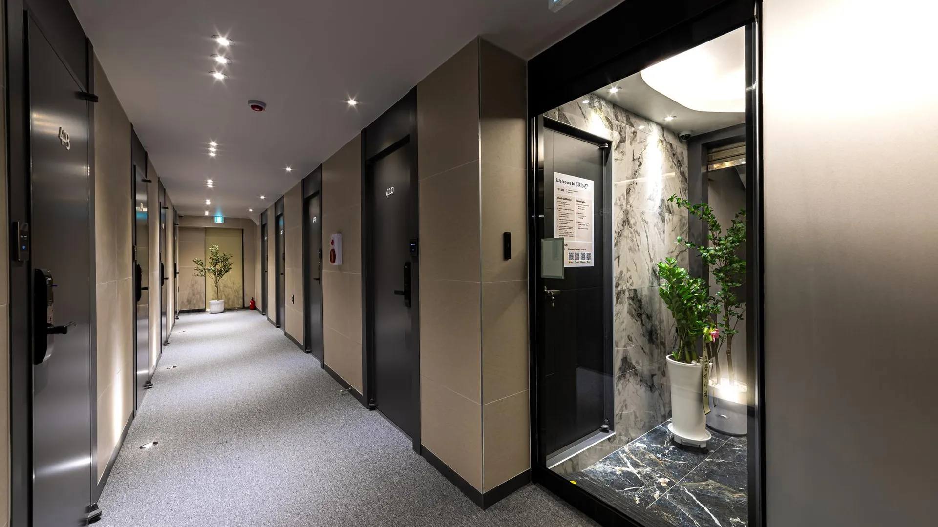 서울 스테이즈437 종로 3성급 호텔 객실