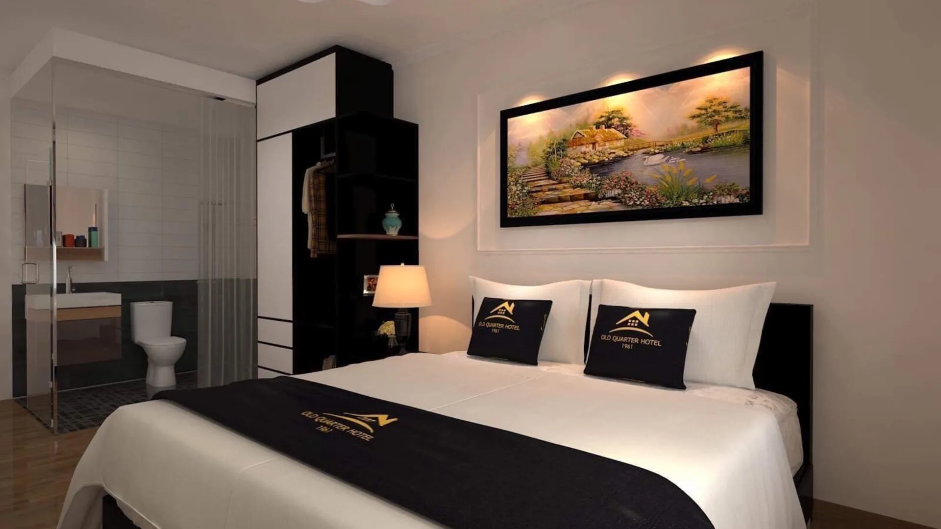 하노이 올드 쿼터 호텔 1961 3성급 호텔 객실