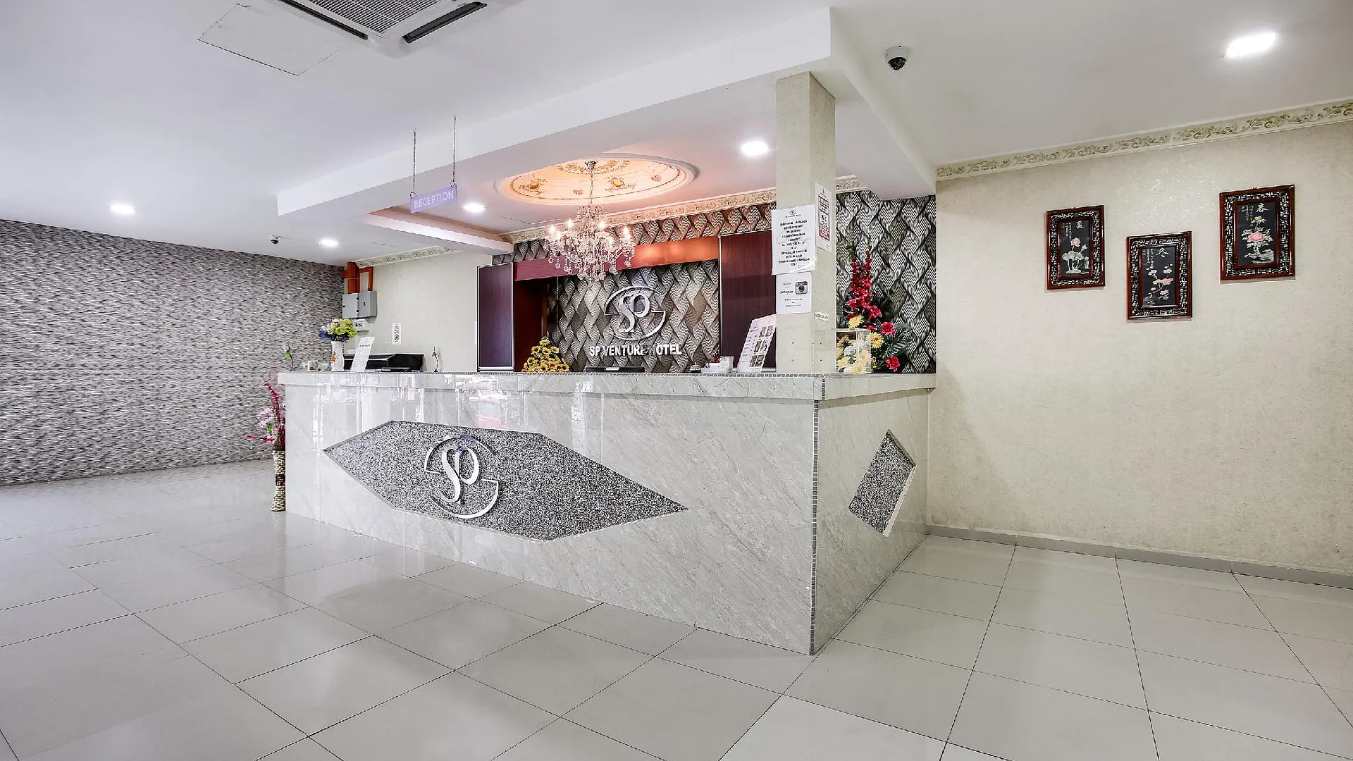 라왕 SP Venture Boutique Hotel 3성급 호텔 로비