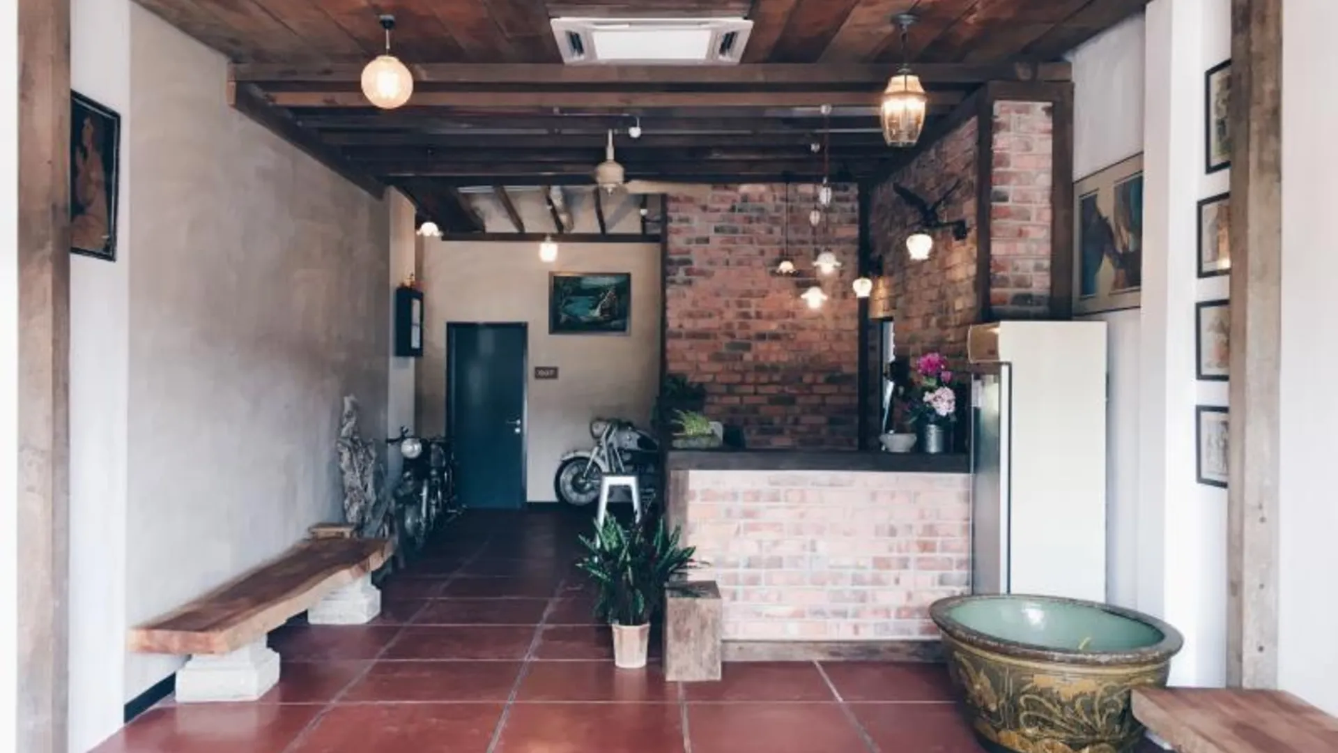 숭가이 페타니 Rock Wood Hotel 호텔 레스토랑