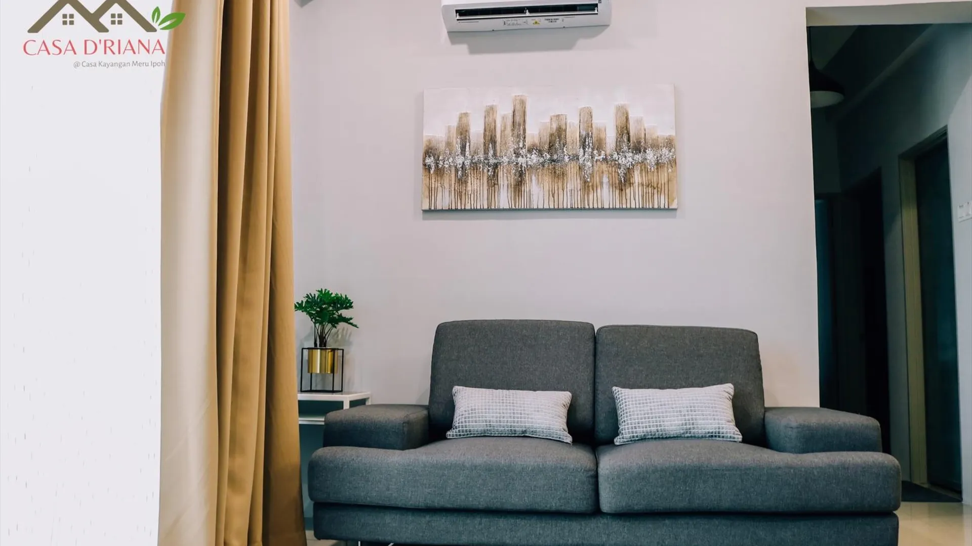 이포 캄퐁 울루 세포르의 아파트먼트 (850m², 침실 3개, 프라이빗 욕실 2개) 3성급 싱글룸 레스토랑