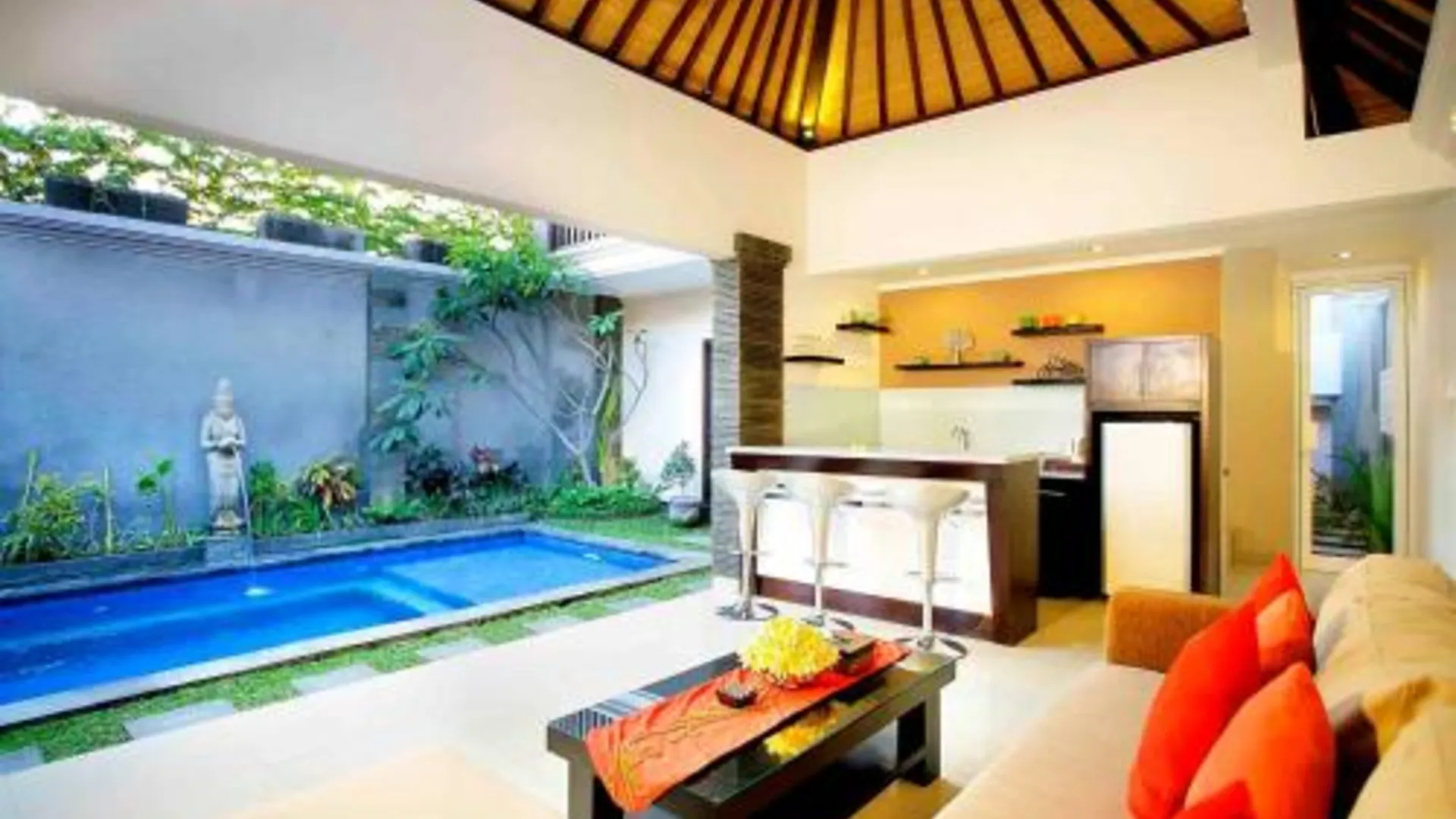 발리 Degung de brata Family villas 4성급 호텔 로비