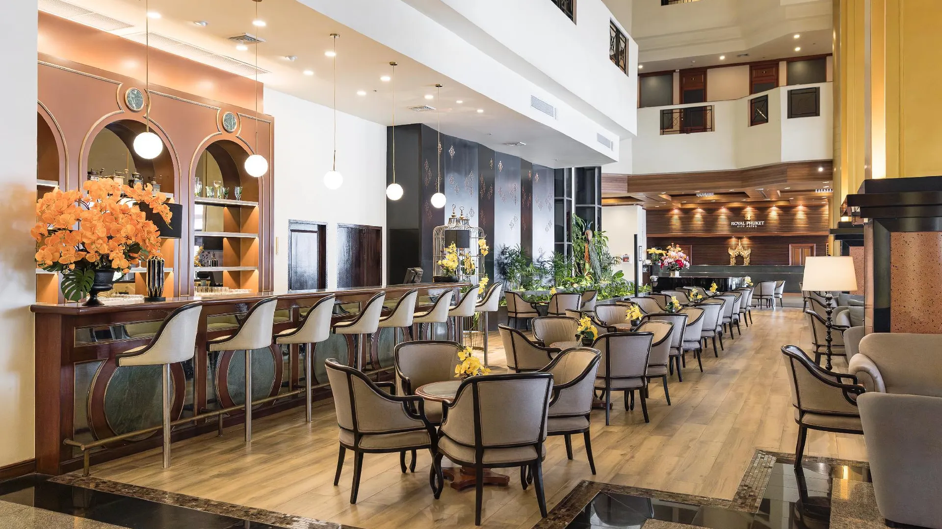 푸켓 로얄 푸켓 시티 호텔 5성급 호텔 로비