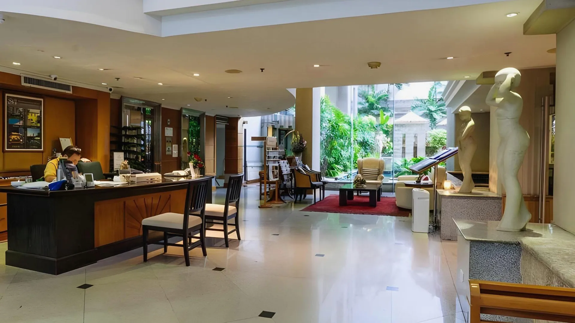 방콕 실롬 세린 호텔 4성급 호텔 수영장