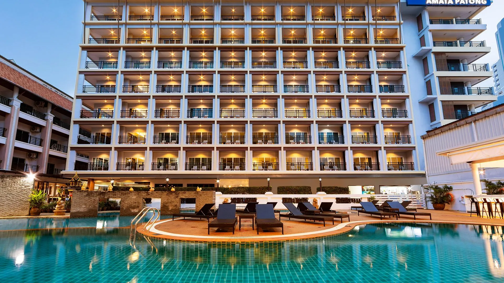 푸켓 아마타 파통 4성급 호텔 객실