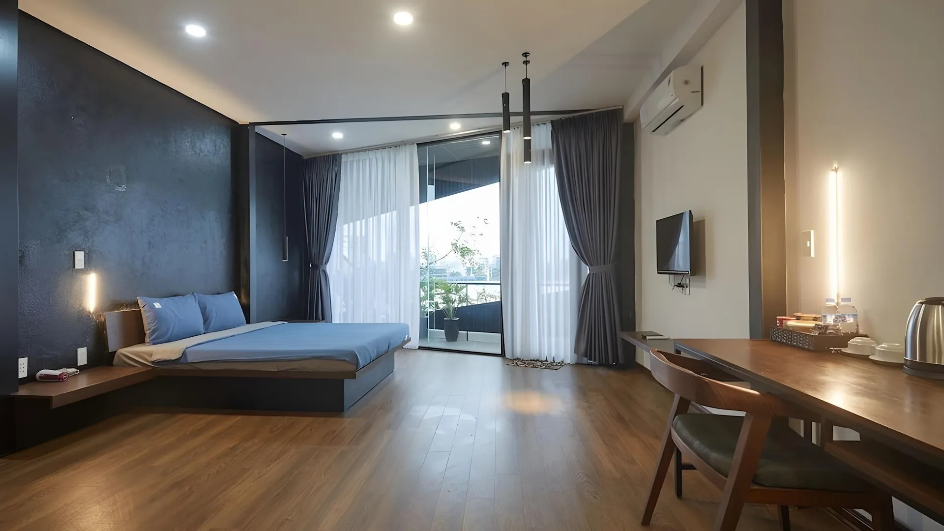 다낭 더 가든 캡슐 호텔 2성급 호텔 전망