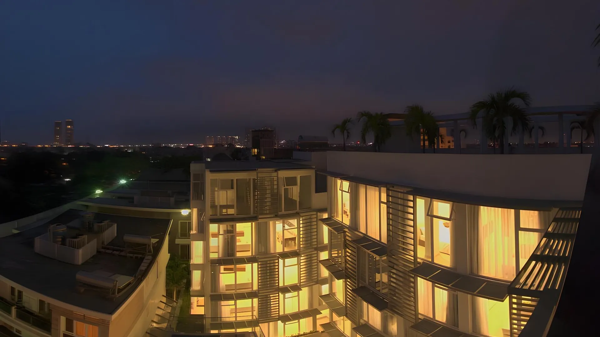 호치민 글렌우드 레지던스 4성급 호텔 수영장