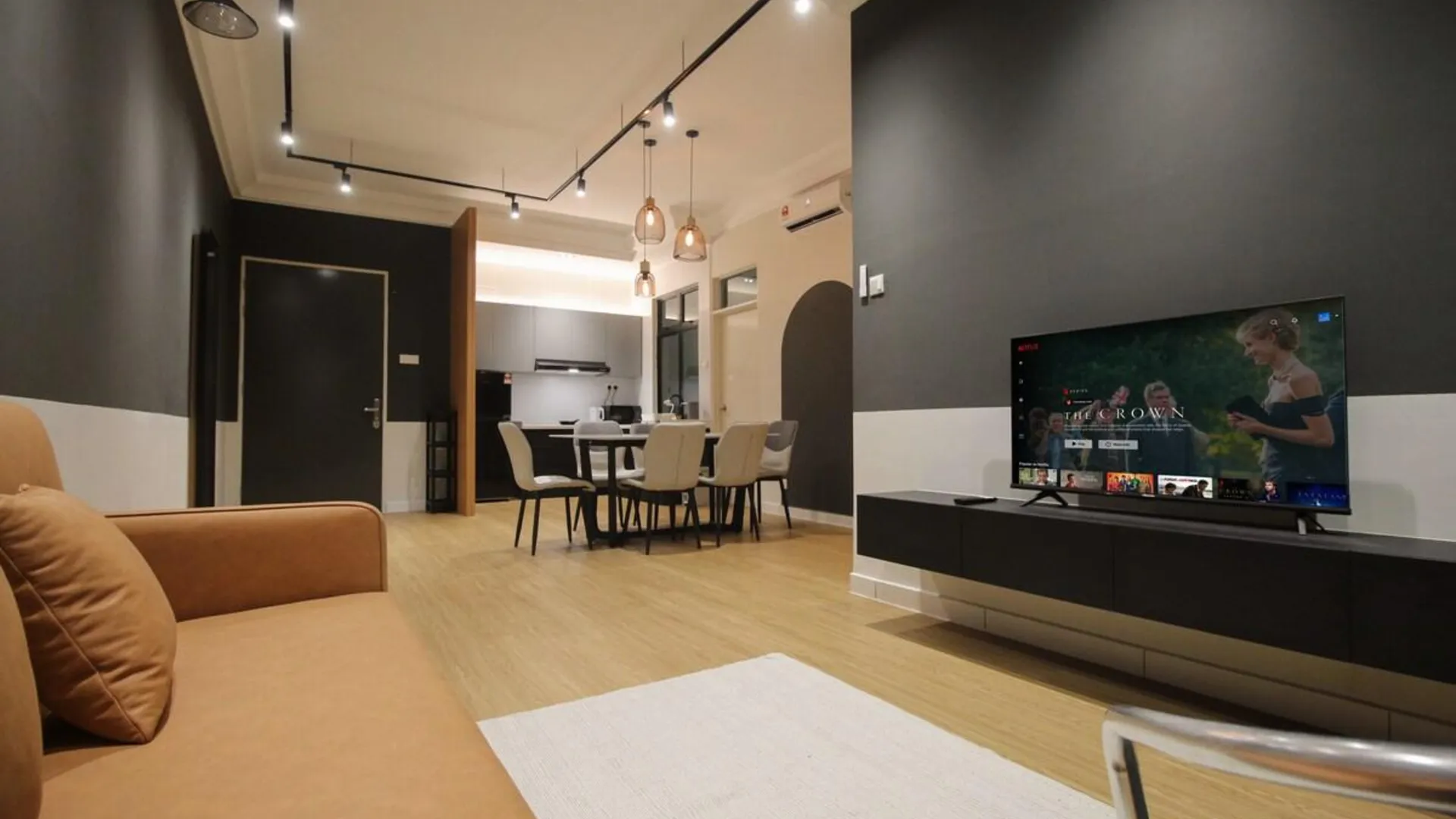 조호바루 / 조호르바루 탐포이의 아파트먼트 (829m², 침실 2개, 프라이빗 욕실 2개) 4성급 싱글룸 수영장