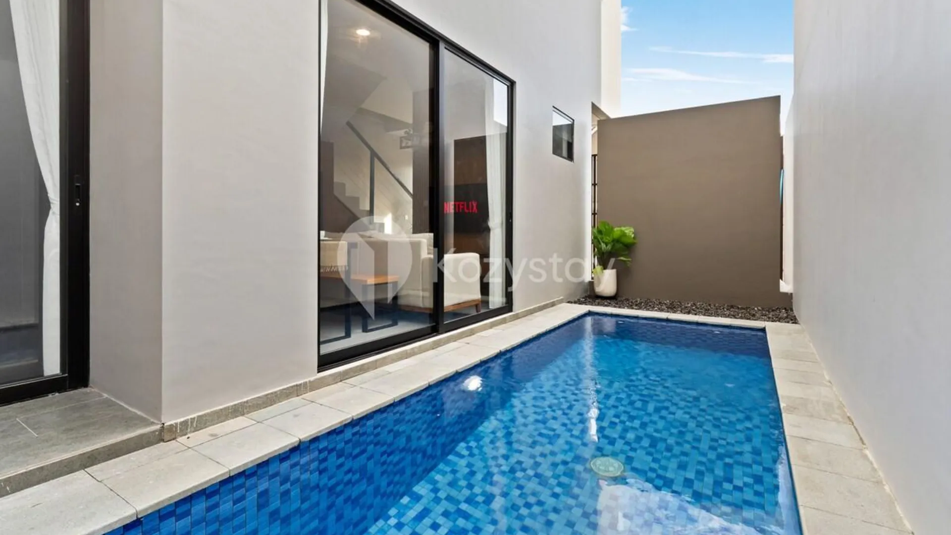 발리 울루와투의 빌라 (105m², 침실 3개, 프라이빗 욕실 2개) 4성급 게스트하우스 외관