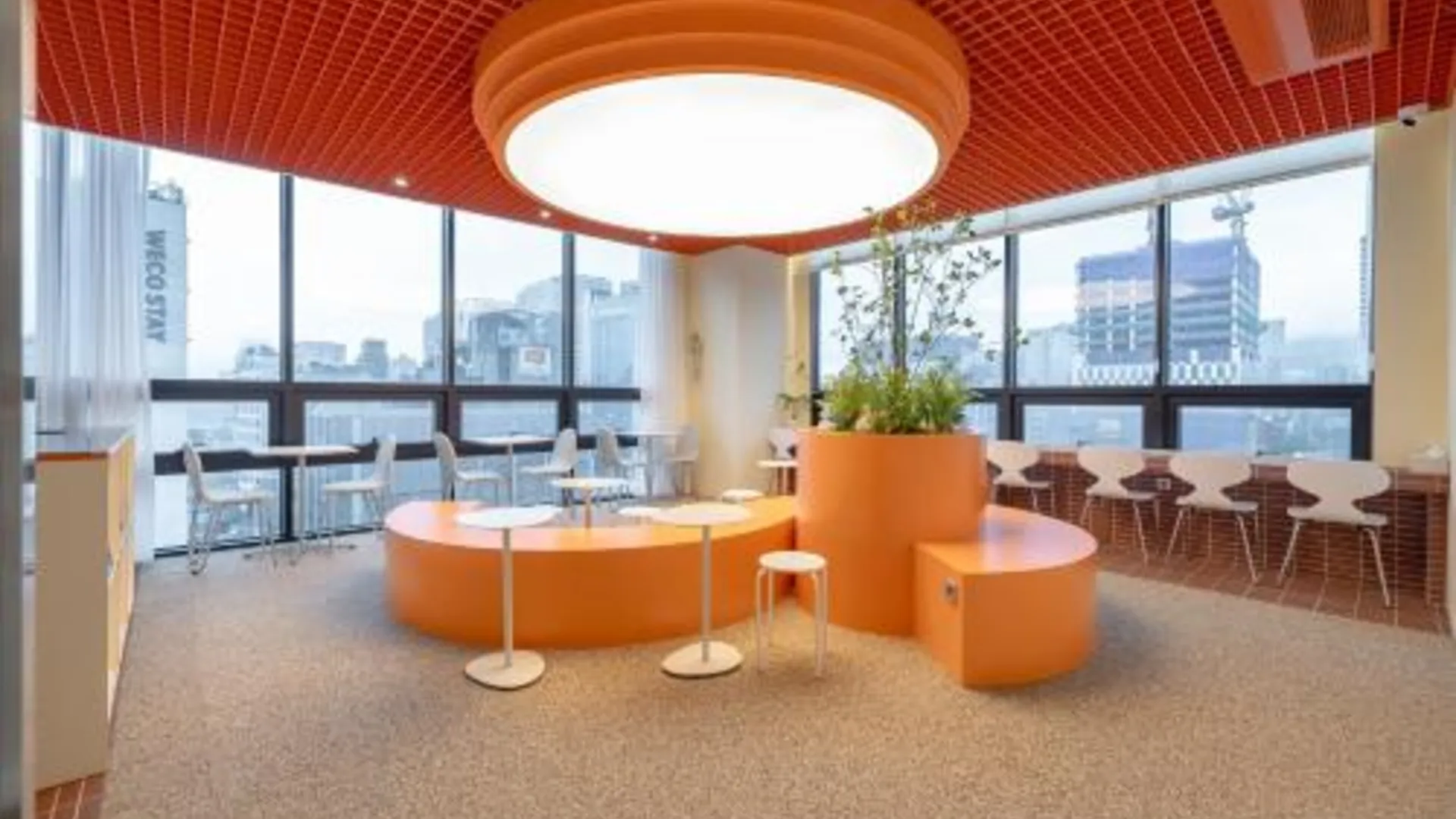 서울 더 익스테이 라운지 종로 호텔 전망