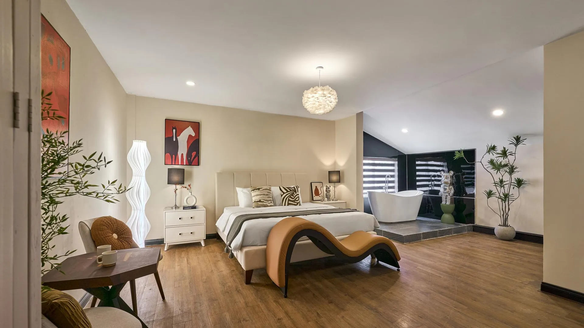 호치민 더 패션 럭스 에어포트 호텔 아파트먼트 - 프리 에어포트 트랜스퍼 3성급 호텔 스위트룸