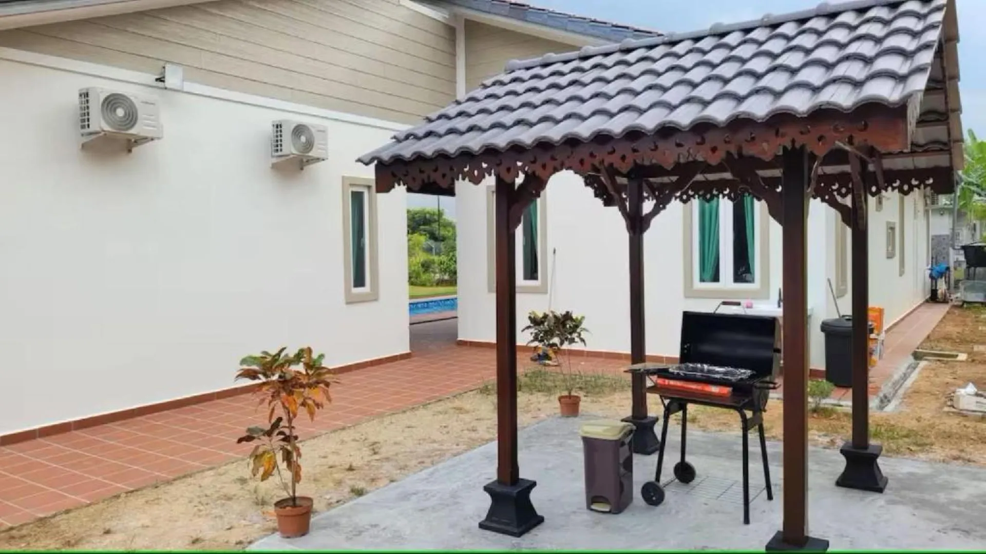 말라카 알러 가자의 아파트먼트 (3000m², 침실 4개, 프라이빗 욕실 4개) 4성급 싱글룸 수영장