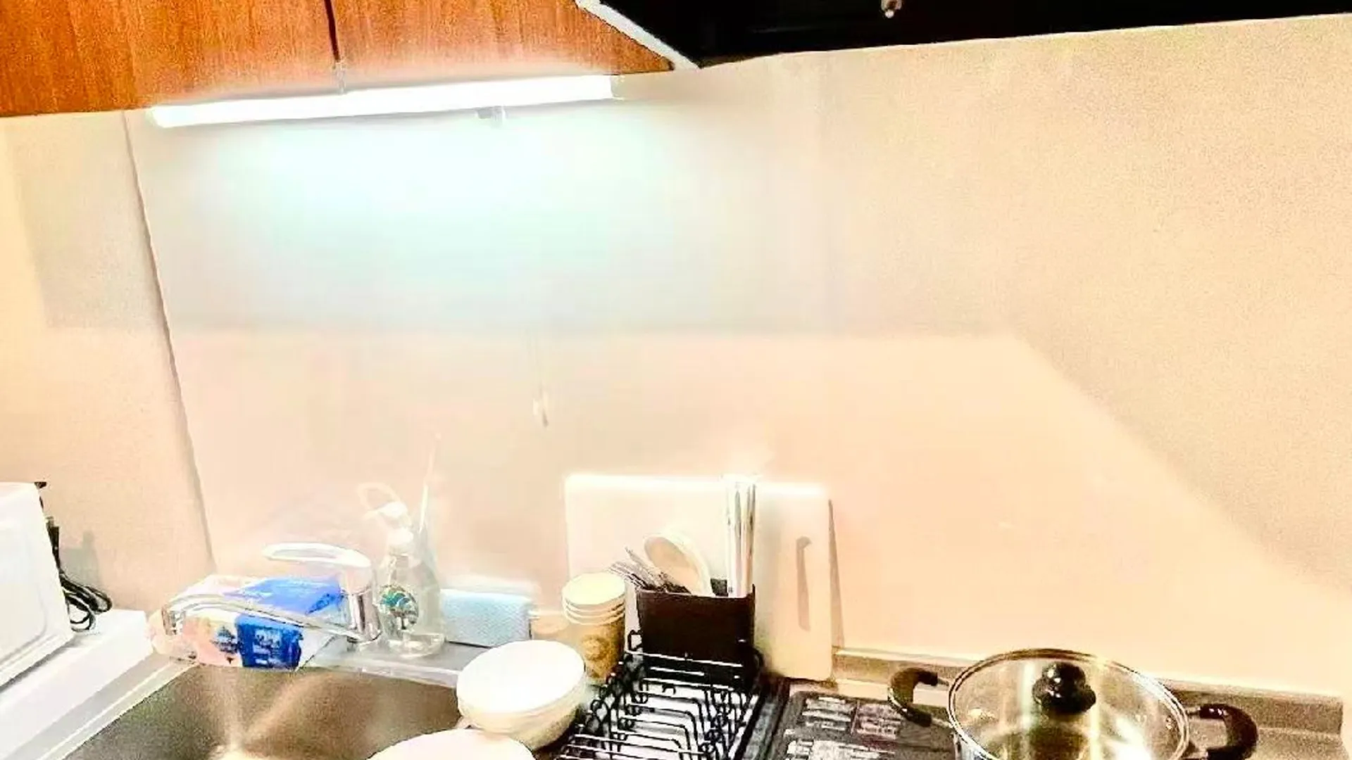 오사카 우메다의 아파트먼트 (m², 침실 1개, 프라이빗 욕실 1개) 2성급 싱글룸 전망