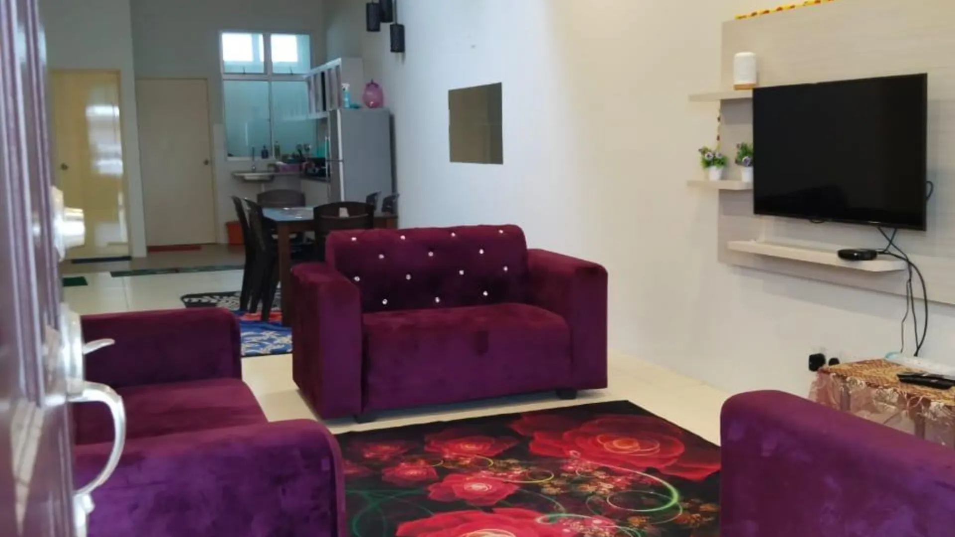 말라카 알러 가자의 아파트먼트 (100m², 침실 3개, 프라이빗 욕실 2개) 2성급 싱글룸 객실