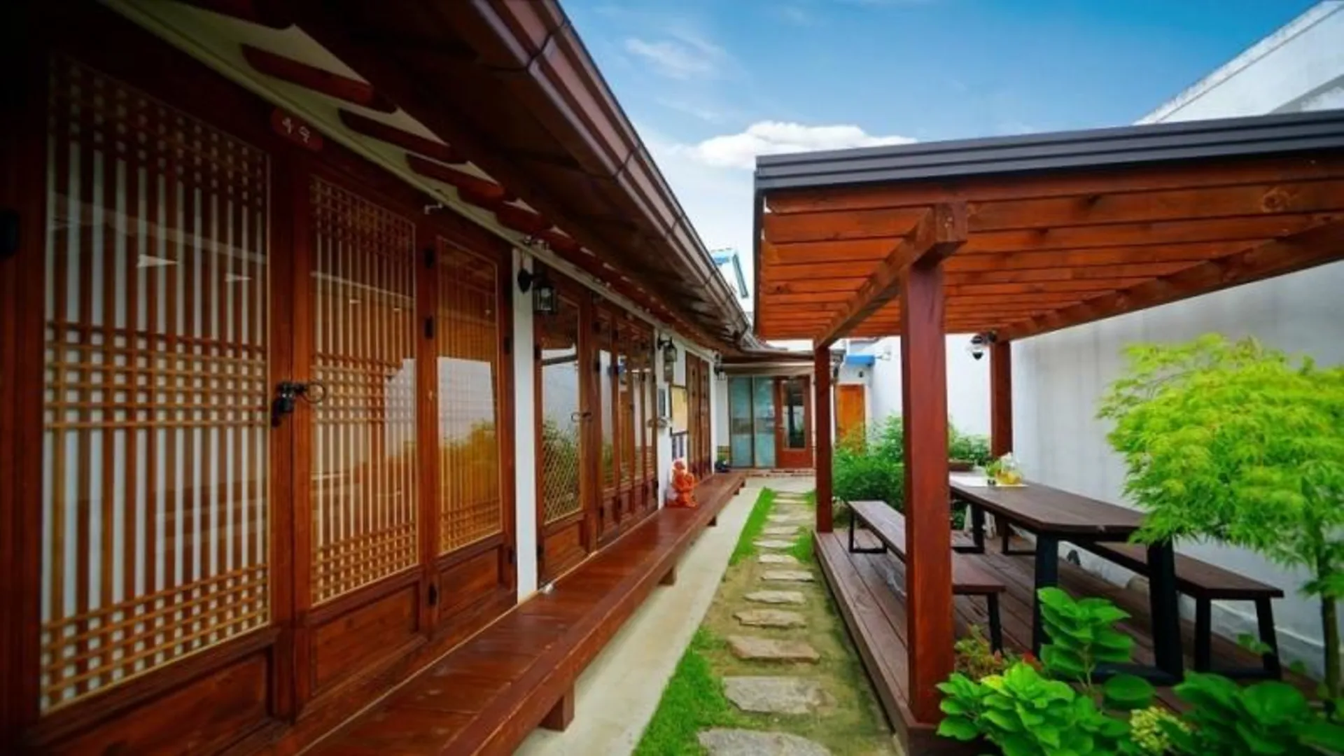 전주 전주 한옥마을하늘애한옥펜션 1성급 게스트하우스 로비