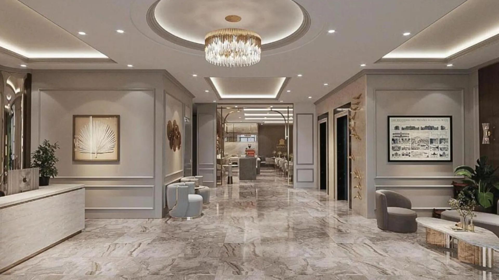 하노이 미나시 그랜드 호텔 4성급 호텔 객실